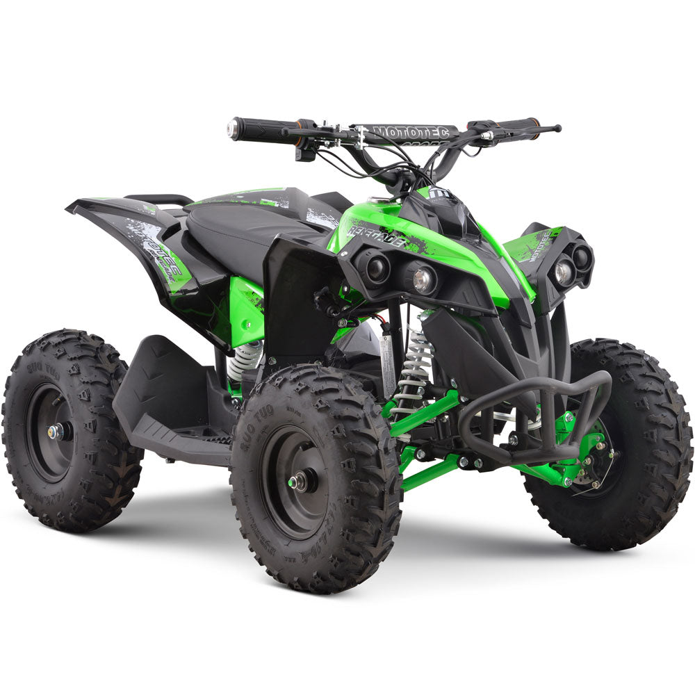 MotoTec 36v 500w Renegade Shaft Drive Kids ATV, Top Speed: 9 MPH