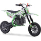 MotoTec Villain 52cc 2-Stroke Kids Gas Dirt Bike, Top Speed: 20 mph