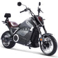 MotoTec Typhoon 72v 30ah 3000w Lithium Electric Scooter, Top Speed: 37-43 MPH