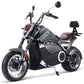 MotoTec Typhoon 72v 30ah 3000w Lithium Electric Scooter, Top Speed: 37-43 MPH
