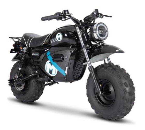 MotoTec 60v 1500w Electric Powered Mini Bike Lithium Black, Top Speed: 28mph